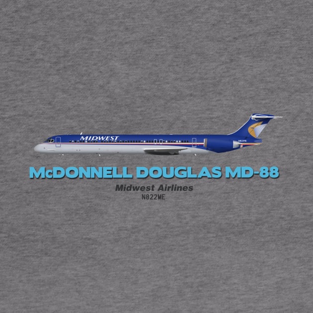 McDonnell Douglas MD-88 - Midwest Airlines by TheArtofFlying